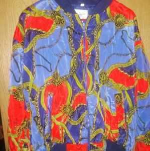 **SOLD**Vintage Jacqueline Ferrar Bomber Jacket